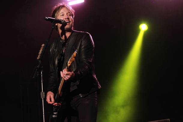 Keith Urban performs during the Academy of Country Music's 